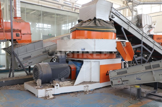 中国河南省の産業廃棄物から代替燃料を生産するライン向けRDFペレット製造機