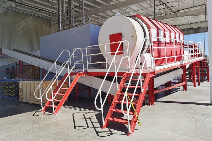 メキシコにおけるアルミニウム廃棄物リサイクルプロジェクト向けトロンメルスクリーン