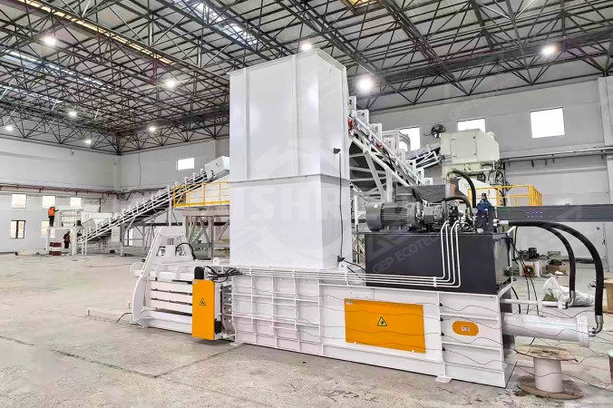 上海における建設廃棄物可燃物の代替燃料化プロジェクト向け廃棄物コンパクター